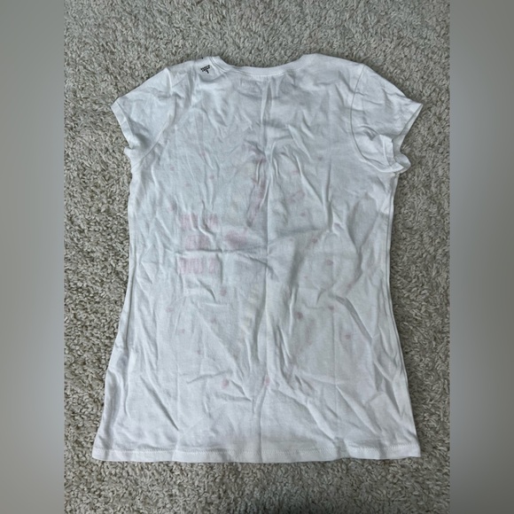 Girls Large Children’s Place White Graphic Tee NWT - Picture 2 of 6